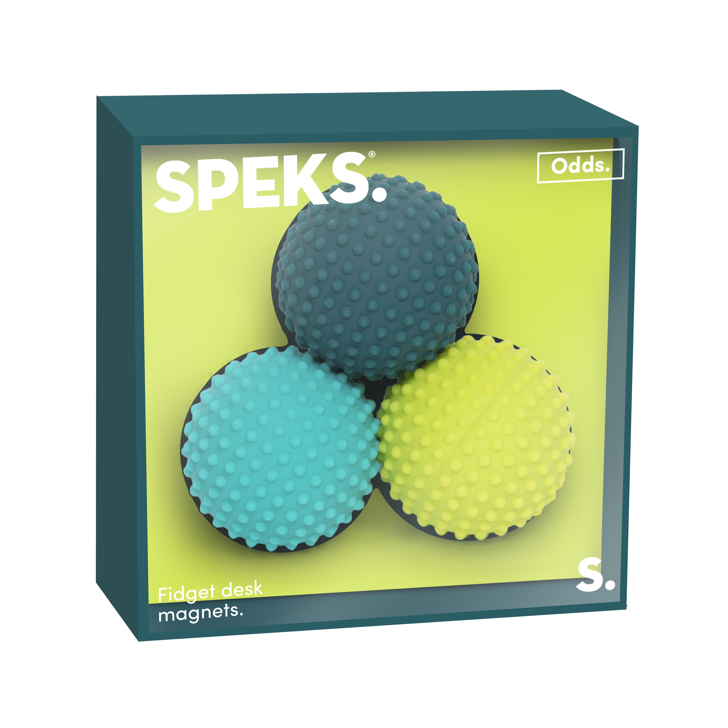 SPEKS. Odds Soft Silicone Fidget Magnets